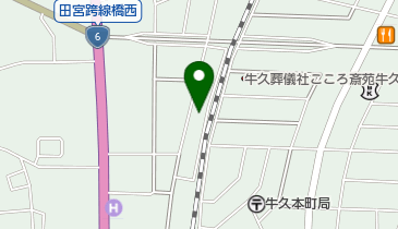 カットスペースシグナルの地図画像