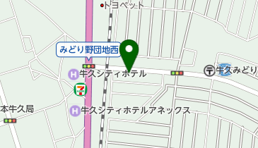 棚井理容所の地図画像