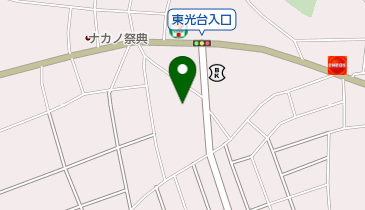 中野花園の地図画像
