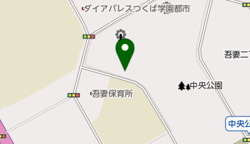 つくば市立 中央公園の地図画像