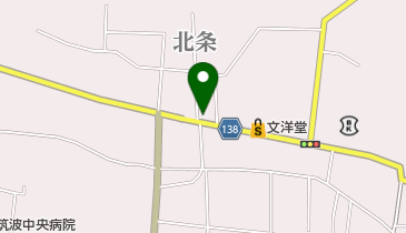 峯沢履物店の地図画像