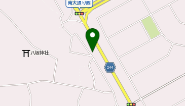 NHKつくば報道室の地図画像