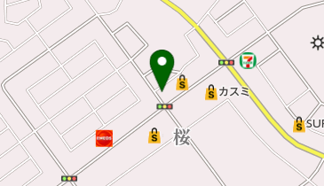 メガネサロンみなばの地図画像