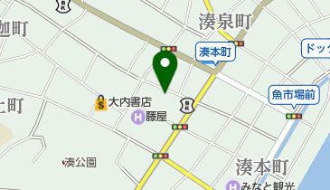 すずらん衣料品店の地図画像