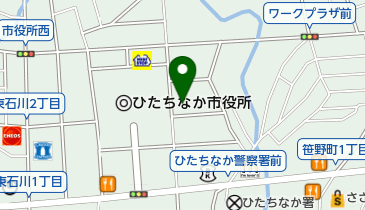 勝田若葉会の地図画像