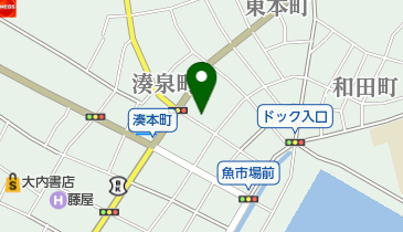 明治牛乳那珂湊販売所の地図画像