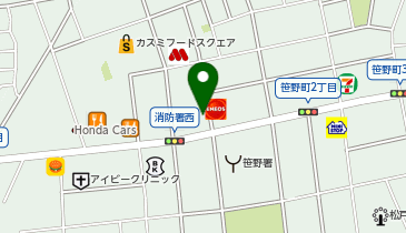 ひたちなかロータリークラブの地図画像