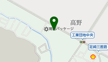 常磐パッケージ株式会社の地図画像