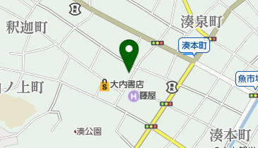 益子写真舘の地図画像