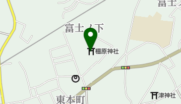 橿原神宮の地図画像