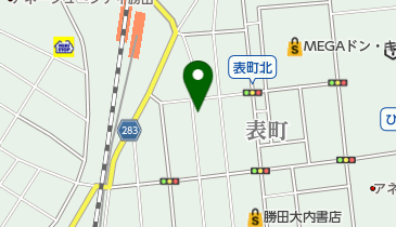 ラウンジモノトーンの地図画像