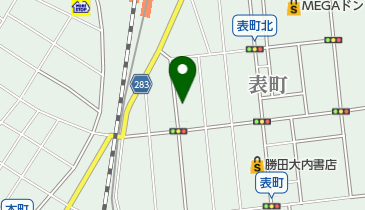 常陸屋商店の地図画像