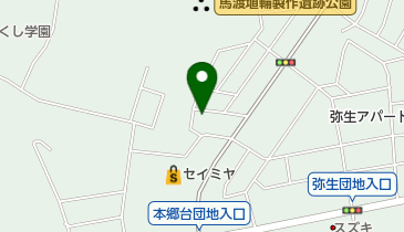 関接骨院の地図画像