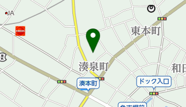 高野接骨院の地図画像