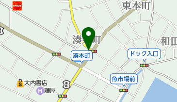 桜井人形造花店本店の地図画像