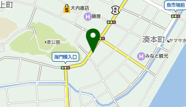 湊第一交通株式会社の地図画像