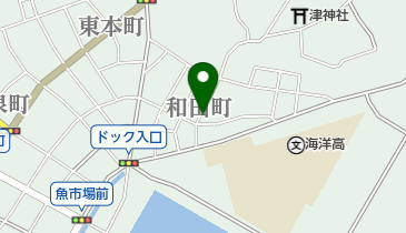 深作塗装店 作業場の地図画像