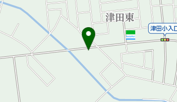 美容室レインボーの地図画像