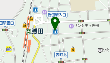 有限会社ヤタベ石油の地図画像