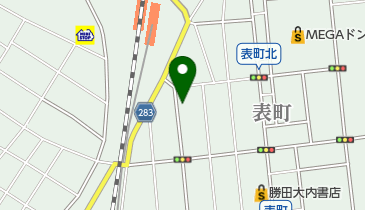 おかだ薬局の地図画像