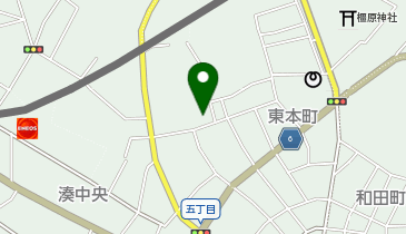 寺門理容室の地図画像