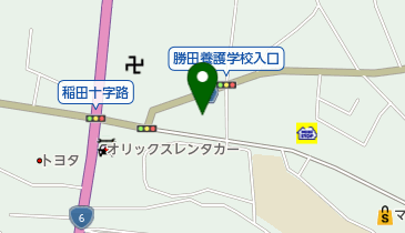 みのる理容所の地図画像