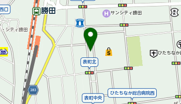 理容プラージュ勝田店の地図画像