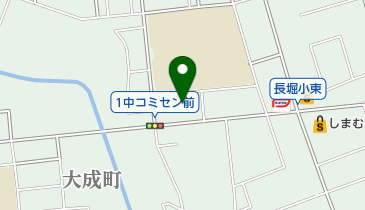 1中地区コミュニティセンターの地図画像