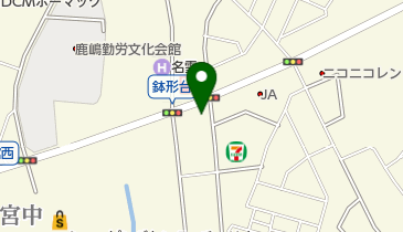 ニチイケアセンター鹿嶋の地図画像