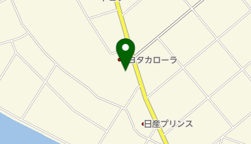有限会社大森自動車ガラスの地図画像