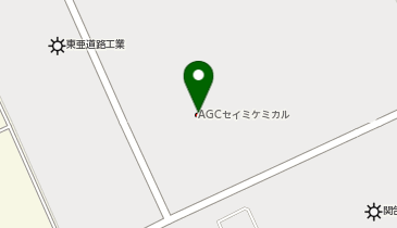 AGCセイミケミカル株式会社鹿島工場の地図画像