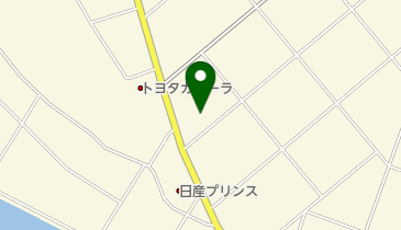 青野自動車の地図画像
