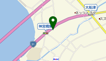 伊原石材店の地図画像