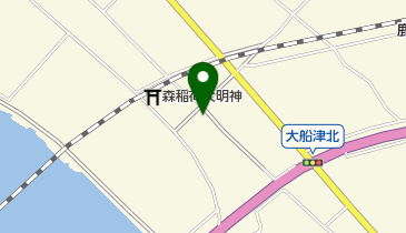 須貝鉄工の地図画像