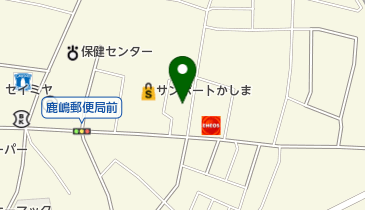 カットインユアーズ鹿島店の地図画像