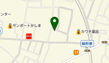 ハローランチ鹿嶋中央店の地図画像