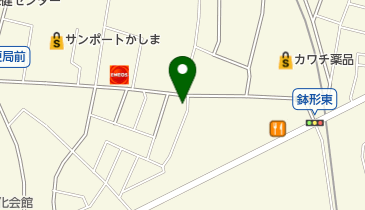 シズク理容所の地図画像