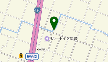 床屋乃印の地図画像