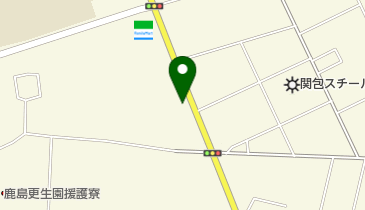 ワカバ理容の地図画像