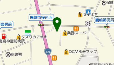 鹿嶋市夜間小児救急診療所の地図画像