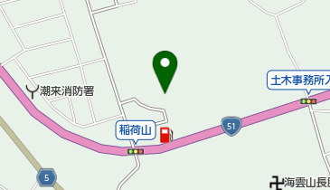 潮来環境衛生有限会社の地図画像