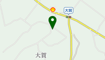 大賀集落センターの地図画像