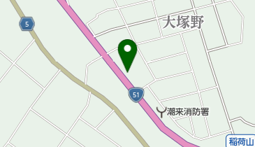 大塚野公民館の地図画像