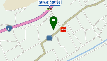 清見屋洋品店の地図画像