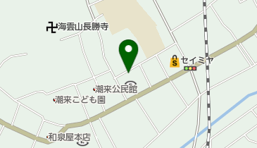 飯田クリーニング店の地図画像