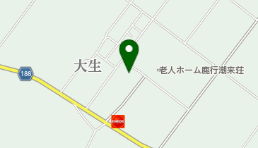 潮来市北浦湖岸土地改良区の地図画像