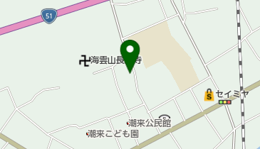 西円寺の地図画像