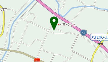 こさか精肉店の地図画像