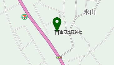 金刀比羅神社の地図画像