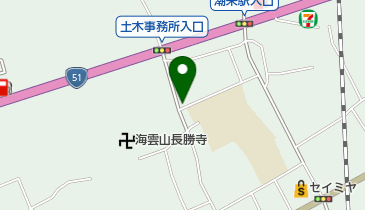 にしくらの手焼せんべい店の地図画像